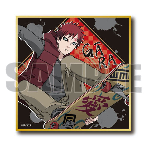 『NARUTO-ナルト- 疾風伝』ミニ色紙 スケーターver. 我愛羅